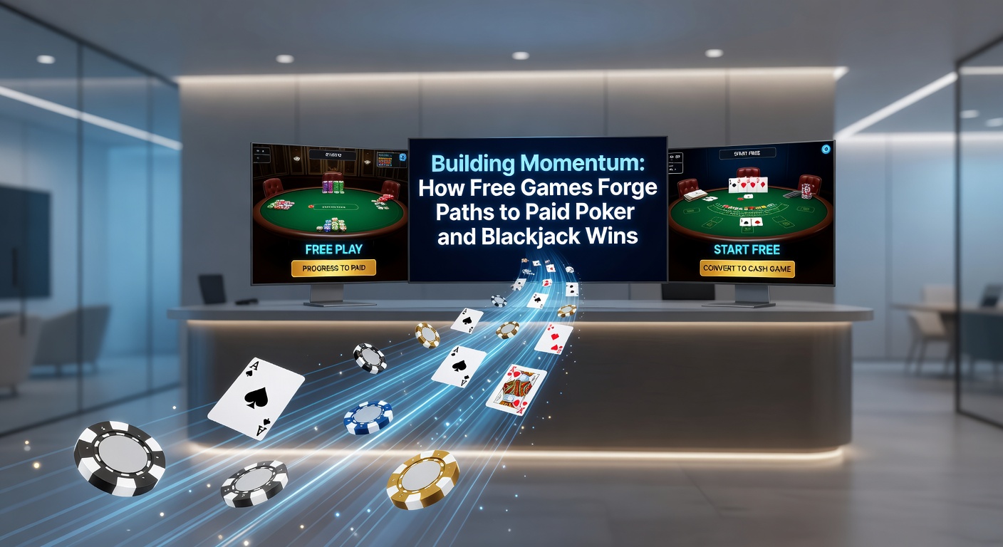 Close-up of blackjack free play screen showing dealt cards, strategy chart overlay, and running count tracker