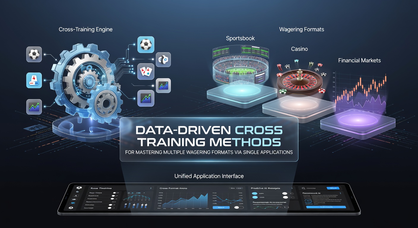 Data visualization dashboard showing cross-training metrics across poker, blackjack and bingo sessions in a single application