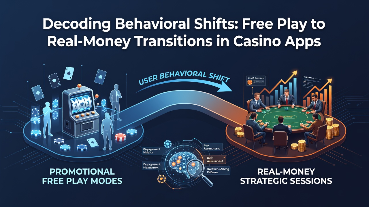 Behavioral Patterns in Casino Applications: From Free Promotional Play to Strategic Real-Money Sessions