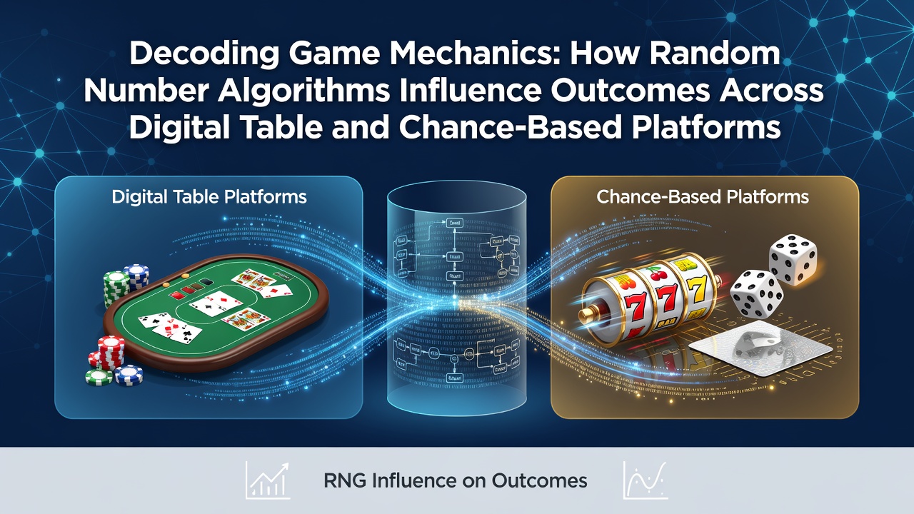 Algorithmic Foundations of Chance in Digital Table Games