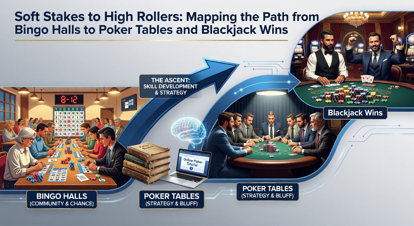 Intense poker table showdown with chips stacked high and players deep in concentration, illustrating the shift to competitive high-stakes play